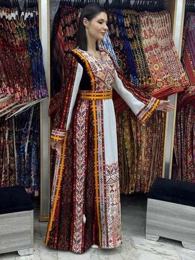 Grace Of Nablus - High Quality Embroidered Palestinian style Thobe