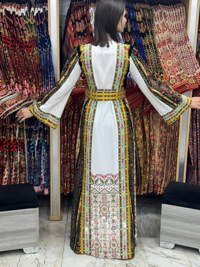 Grace Of Nablus - High Quality Embroidered Palestinian style Thobe