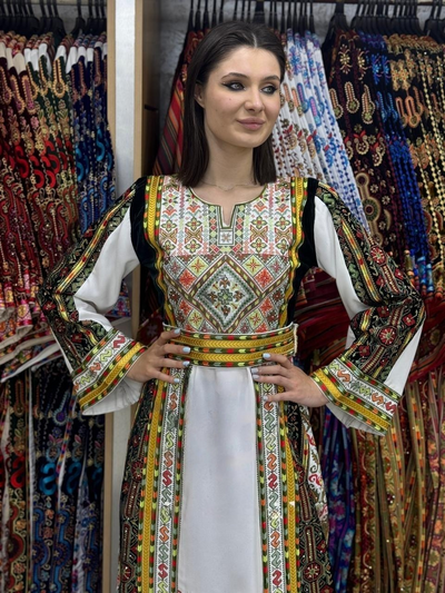 Grace Of Nablus - High Quality Embroidered Palestinian style Thobe