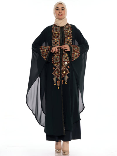 Jerusalem Abaya- High Quality Palestinian style Abaya