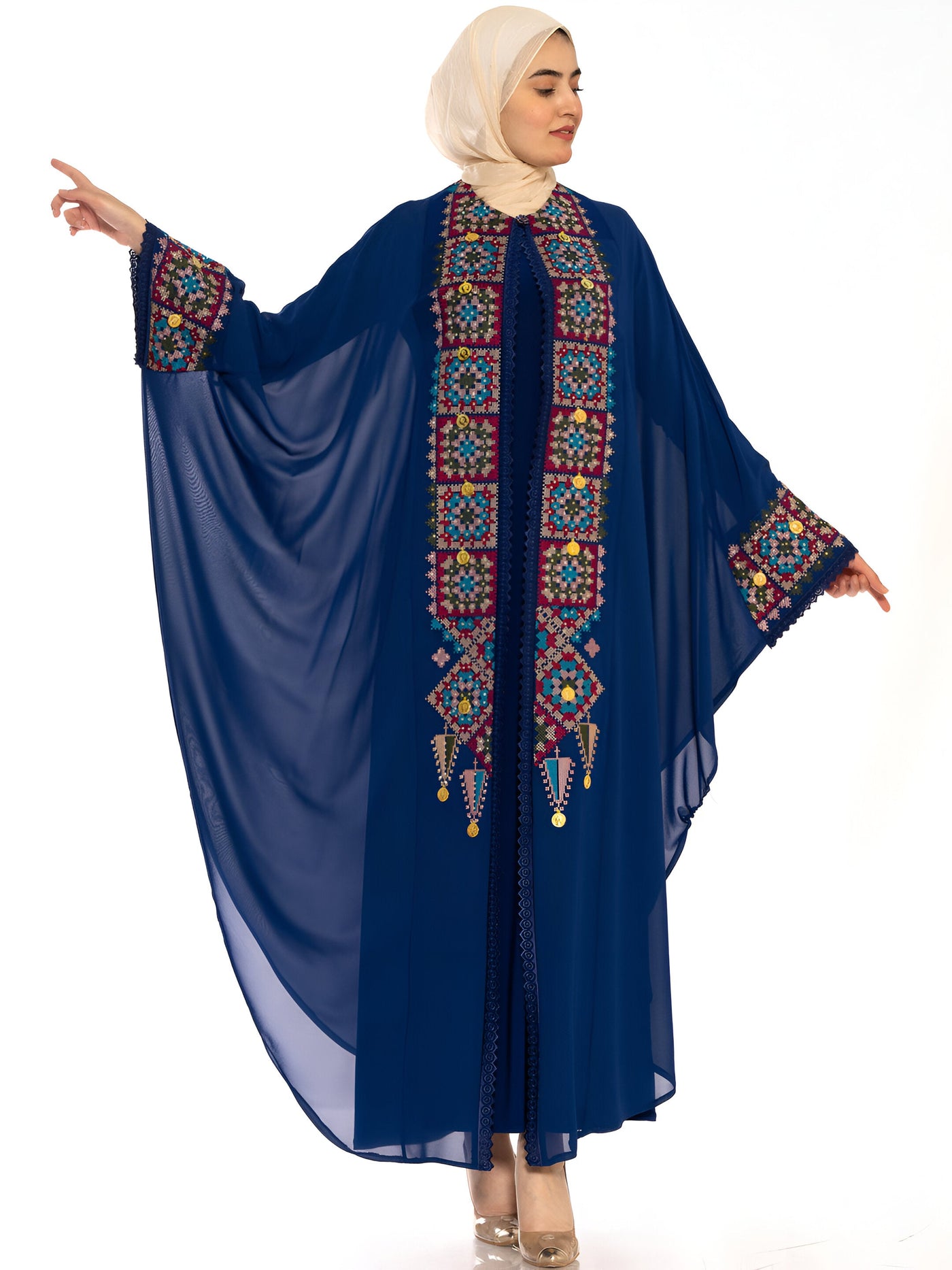 Jerusalem Abaya- High Quality Palestinian style Abaya