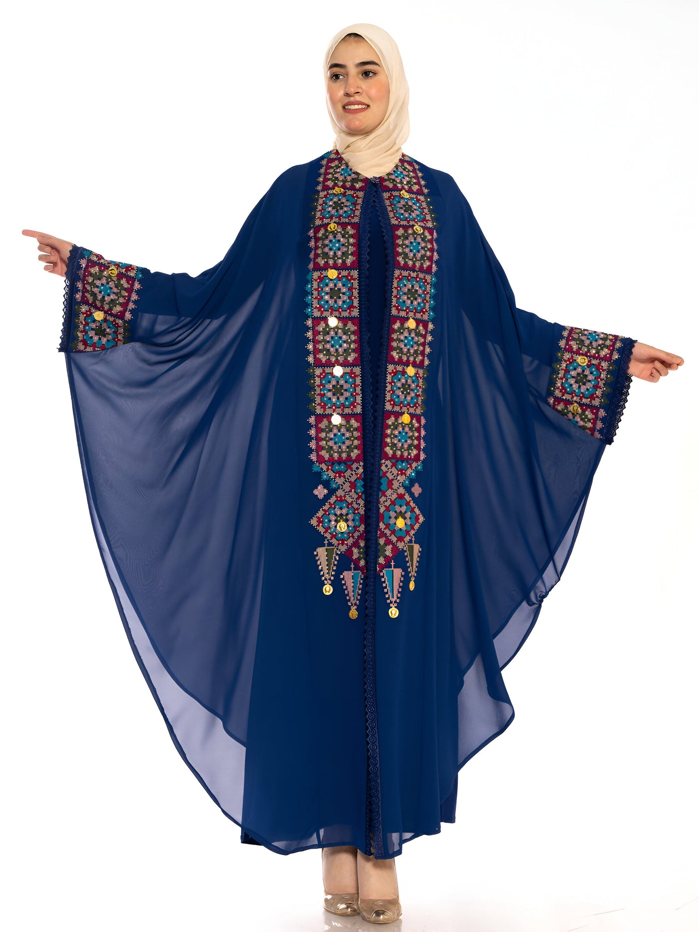 Jerusalem Abaya- High Quality Palestinian style Abaya