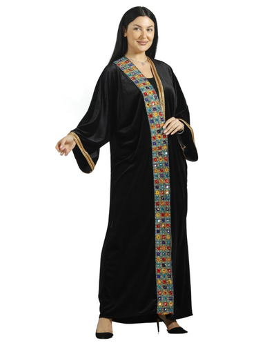 Gazan Abaya- Palestinian style Abaya