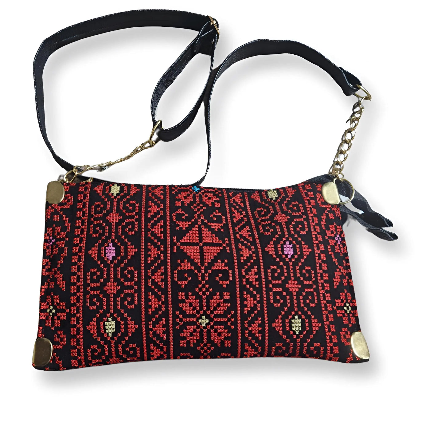 Traditional Embroidered Palestinian style Purse/Bag 2 - JPK Traditions