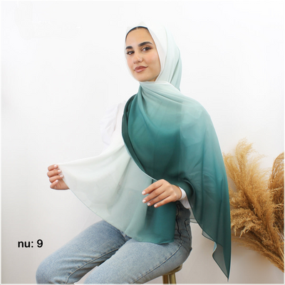 Chiffon Waves - Hijab Package of 3 (Choose Any 3 Colors!)