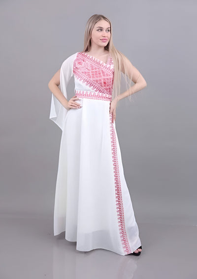 Elegant Dress- Embroidered Palestinian Thobe/Dress