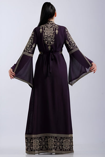 Akka's Angel - Embroidered Palestinian style Thobe/Kaftan