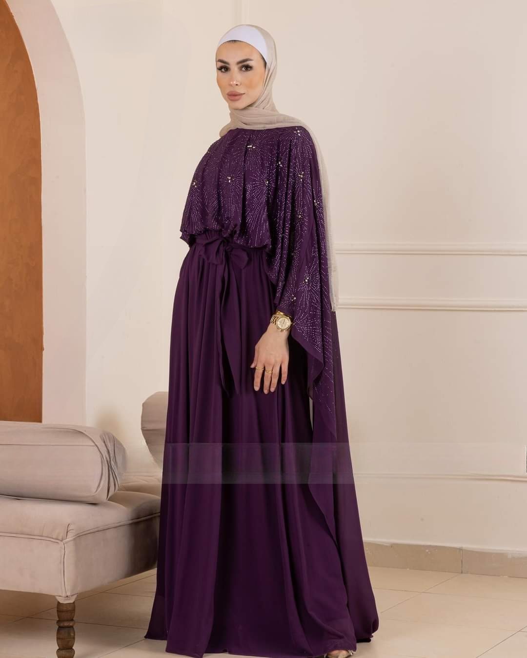 Elegant Modest Dress - Modern Hijab Wear