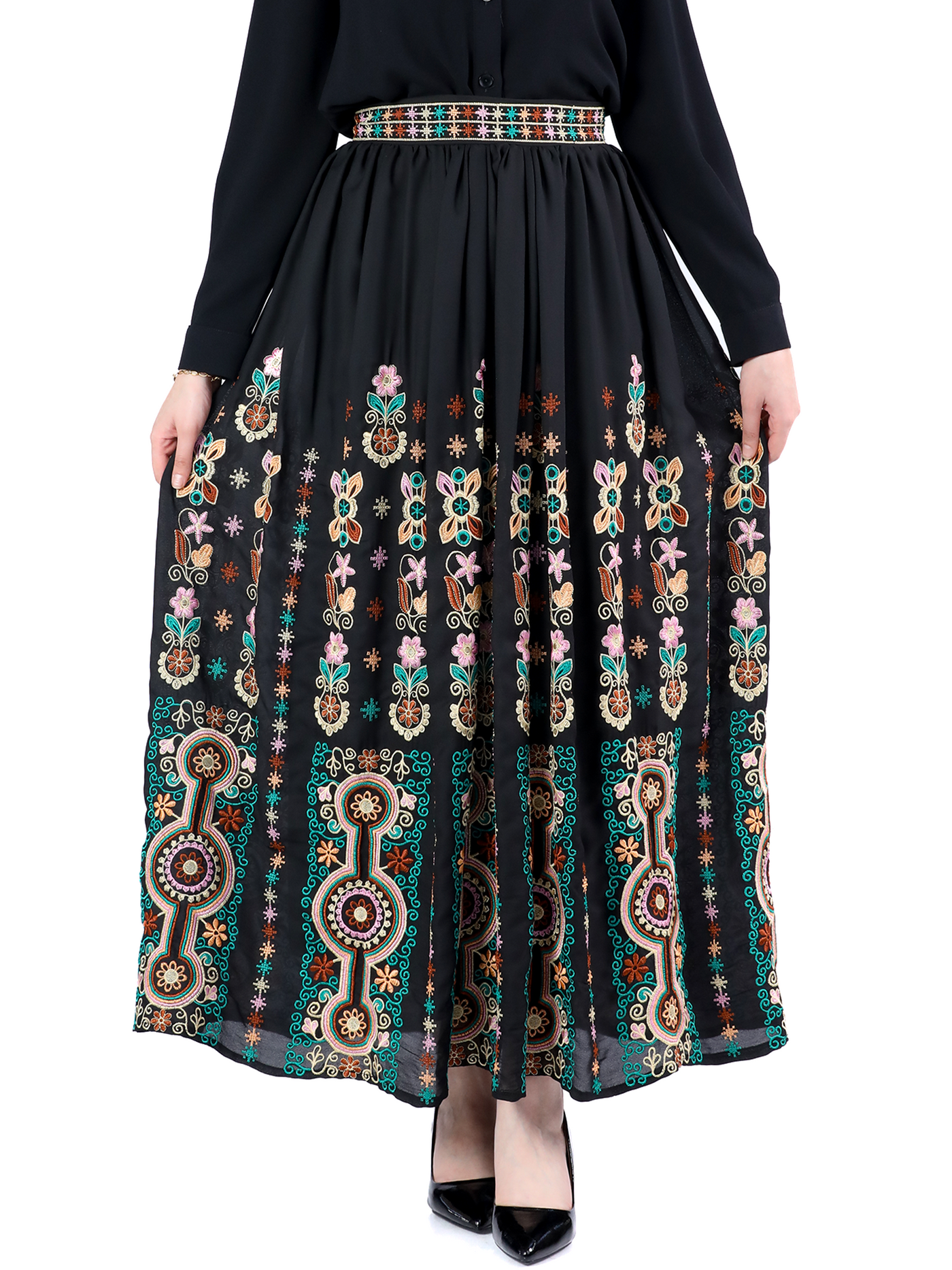 Skirt Of Yafa - High Quality Embroidered Skirt