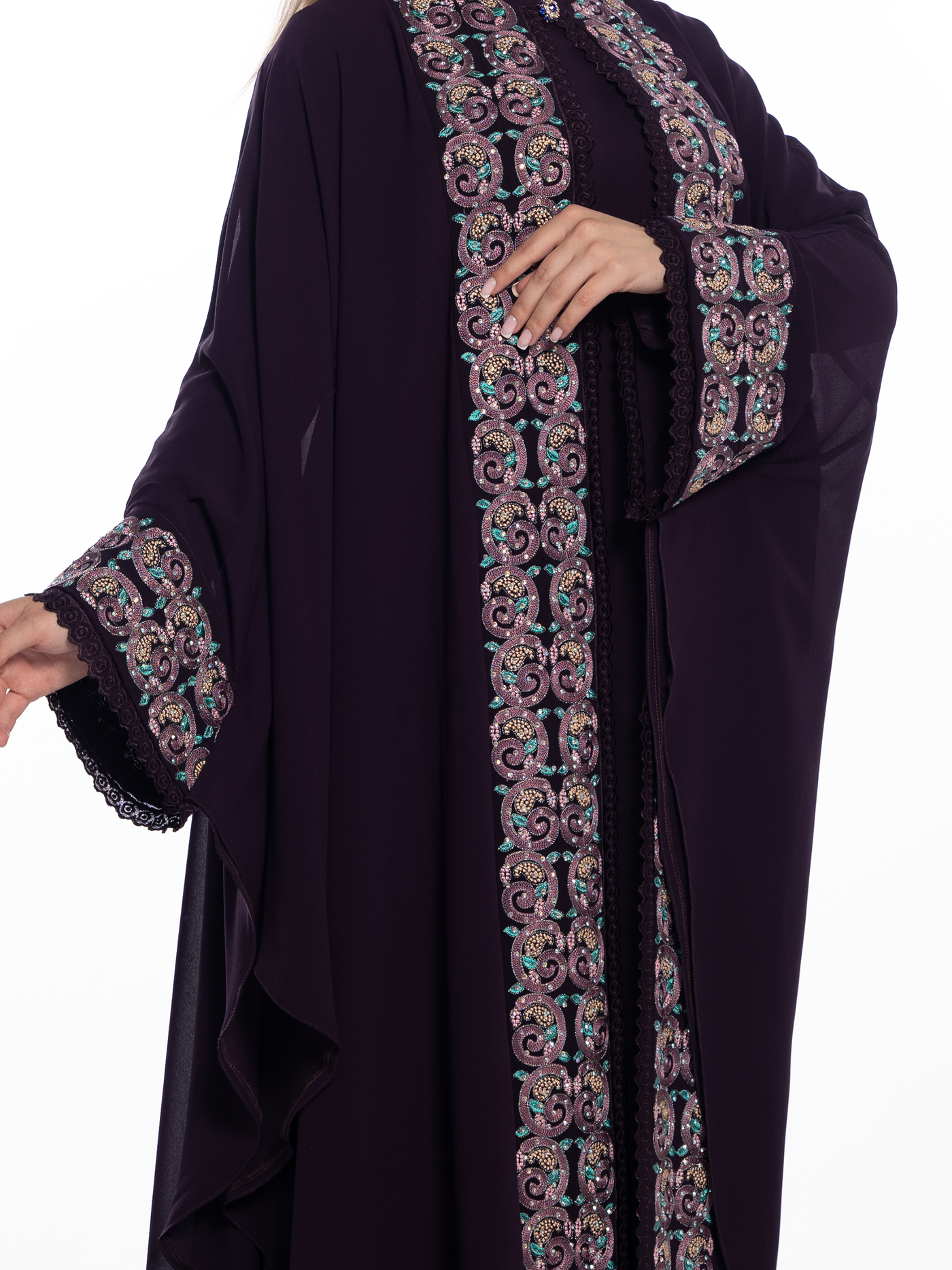 Bisht Of Tulkarem - High Quality Embroidered Palestinian style Bisht
