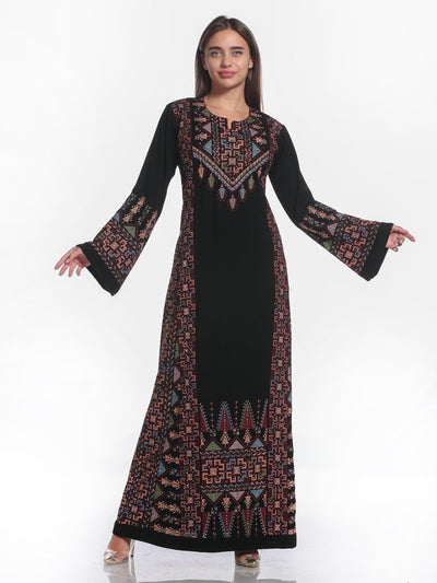 Embroidered thobe of Hebron -  Traditional Palestinian Thobe - JPK Traditions