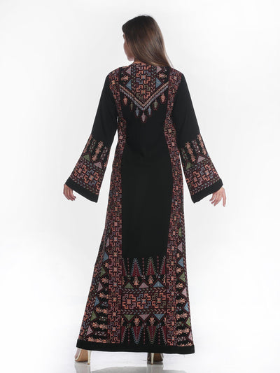 Embroidered thobe of Hebron -  Traditional Palestinian Thobe - JPK Traditions