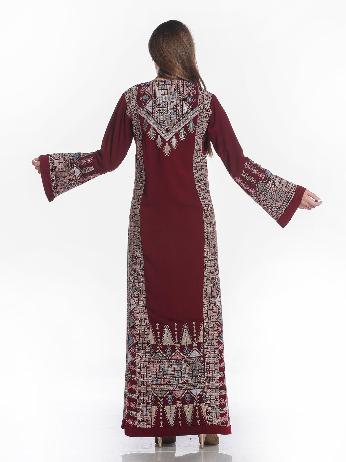 Embroidered thobe of Hebron -  Traditional Palestinian Thobe - JPK Traditions
