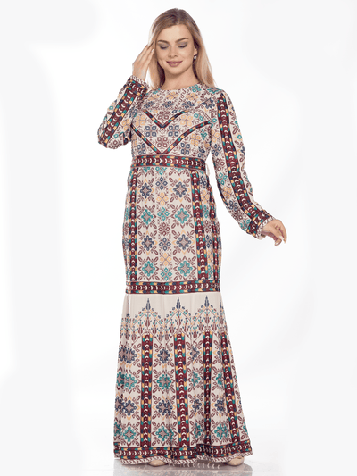 Embroidered thobe of Nablus -  Traditional Palestinian Thobe - JPK Traditions