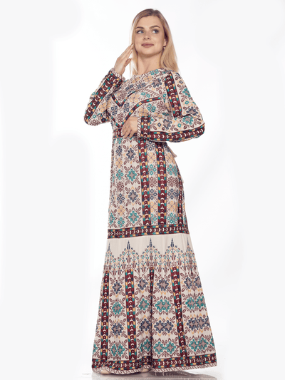 Embroidered thobe of Nablus -  Traditional Palestinian Thobe - JPK Traditions
