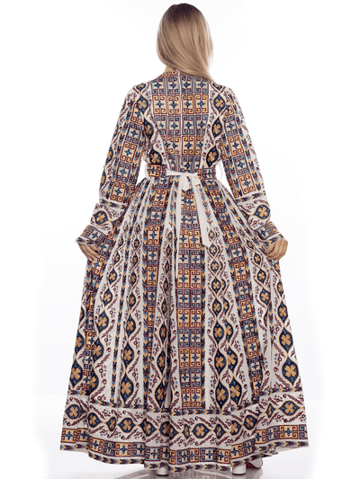 Embroidered thobe of Liberty -  Traditional Palestinian Thobe - JPK Traditions