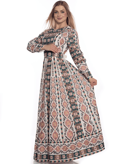 Embroidered thobe of Liberty -  Traditional Palestinian Thobe - JPK Traditions