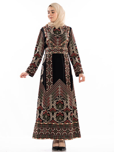 Thobe of Traditions -  Embroidered Palestinian Thobe - JPK Traditions