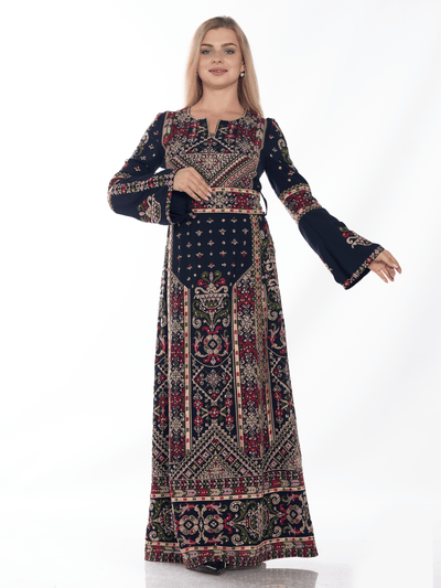 Grace Of Yafa - High Quality Embroidered Palestinian style Thobe/Thob - JPK Traditions