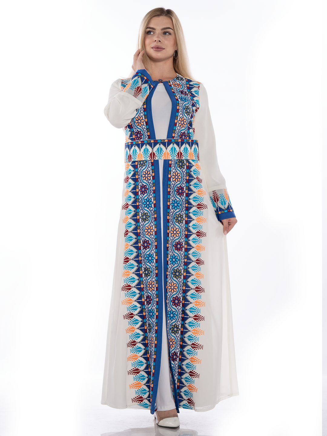 Palestinian Kaftan - Palestinian style Kaftan/Thobe