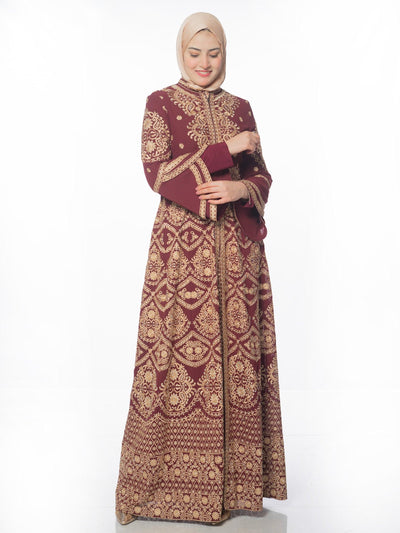 Embroidered thobe of Freedom -  Traditional Palestinian Thobe - JPK Traditions