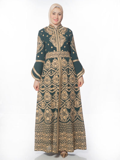 Embroidered thobe of Freedom -  Traditional Palestinian Thobe - JPK Traditions