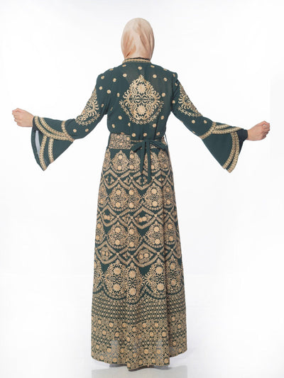 Embroidered thobe of Freedom -  Traditional Palestinian Thobe - JPK Traditions