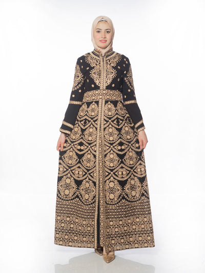 Embroidered thobe of Freedom -  Traditional Palestinian Thobe - JPK Traditions