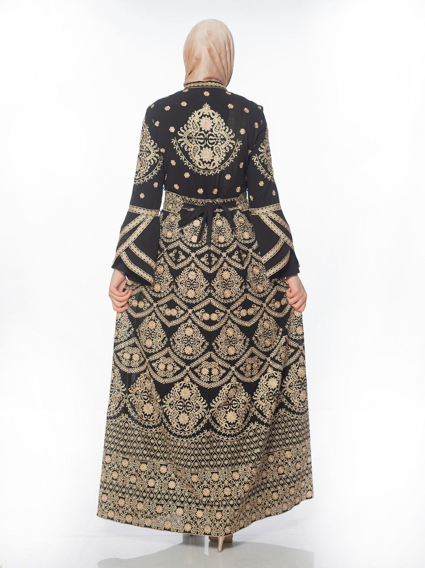 Embroidered thobe of Freedom -  Traditional Palestinian Thobe - JPK Traditions