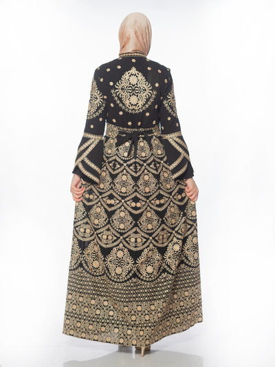 Embroidered thobe of Freedom -  Traditional Palestinian Thobe - JPK Traditions