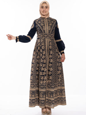 Thobe of passion -  Embroidered Palestinian Thobe - JPK Traditions