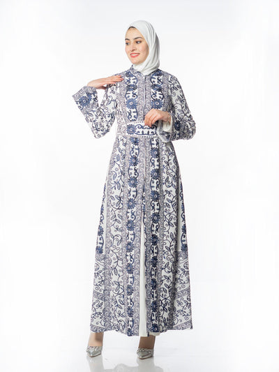 Thobe of Jericho -  Embroidered Palestinian Thobe - JPK Traditions