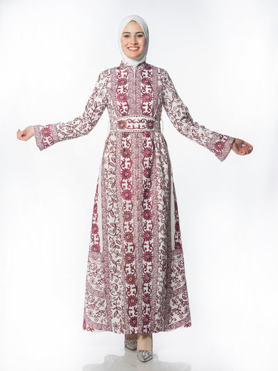 Thobe of Jericho -  Embroidered Palestinian Thobe - JPK Traditions
