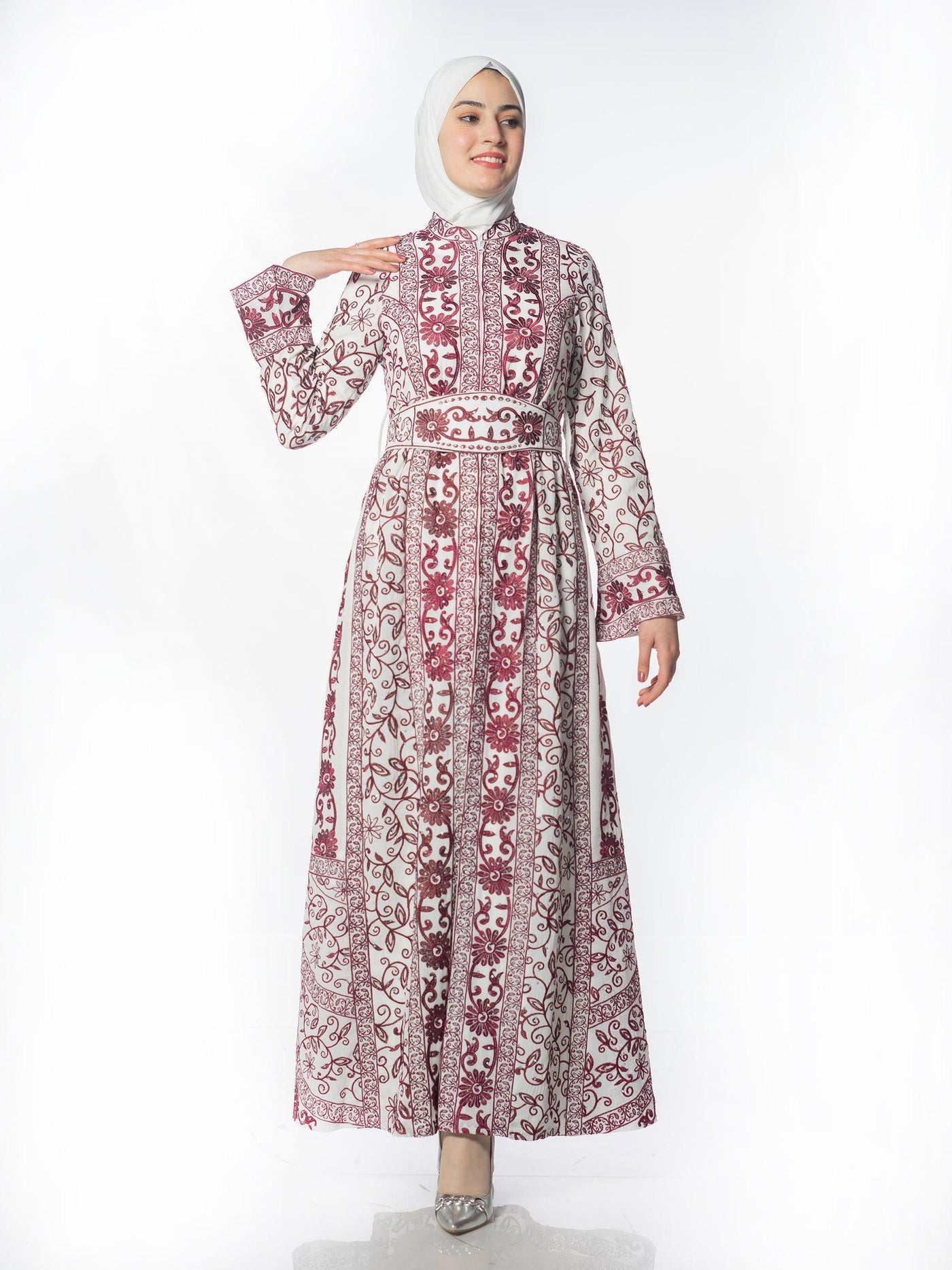 Thobe of Jericho -  Embroidered Palestinian Thobe - JPK Traditions