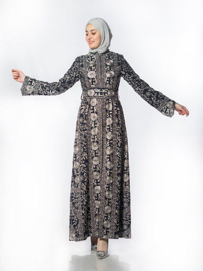 Thobe of Jericho -  Embroidered Palestinian Thobe - JPK Traditions