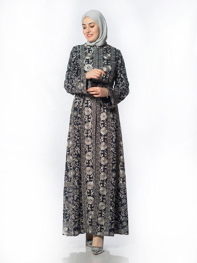 Thobe of Jericho -  Embroidered Palestinian Thobe - JPK Traditions