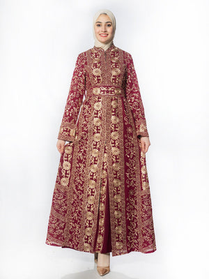 Thobe of Jericho -  Embroidered Palestinian Thobe - JPK Traditions