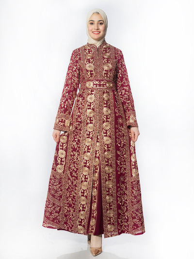 Thobe of Jericho -  Embroidered Palestinian Thobe - JPK Traditions
