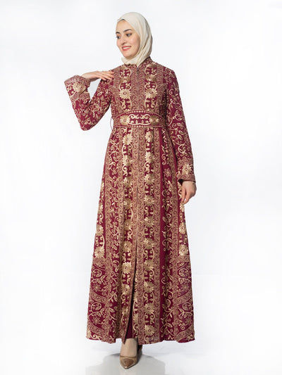 Thobe of Jericho -  Embroidered Palestinian Thobe - JPK Traditions