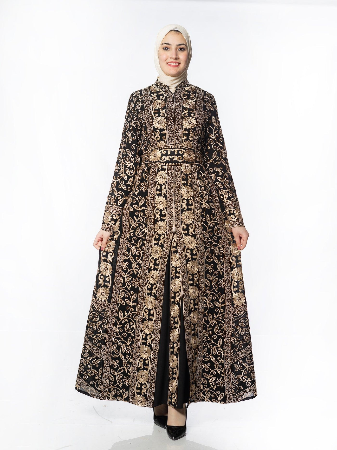 Thobe of Jericho -  Embroidered Palestinian Thobe - JPK Traditions