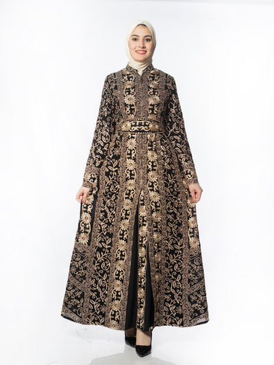 Thobe of Jericho -  Embroidered Palestinian Thobe - JPK Traditions