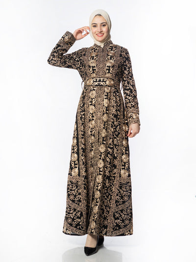 Thobe of Jericho -  Embroidered Palestinian Thobe - JPK Traditions