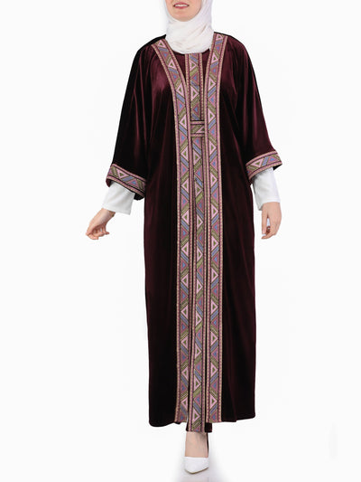 Bisht Of Hebron - High Quality Embroidered Palestinian style Bisht/Kaftan