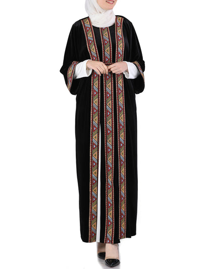 Bisht Of Hebron - High Quality Embroidered Palestinian style Bisht/Kaftan