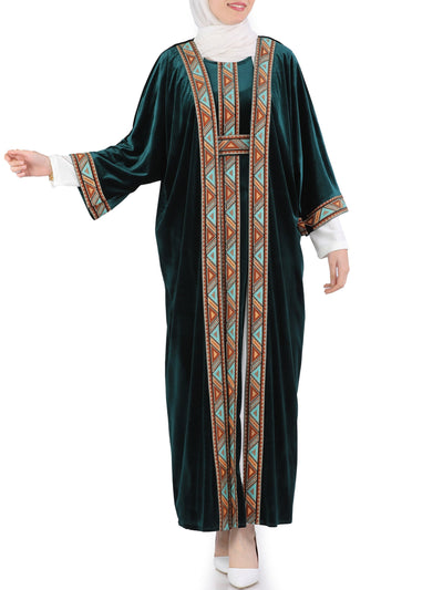 Bisht Of Hebron - High Quality Embroidered Palestinian style Bisht/Kaftan