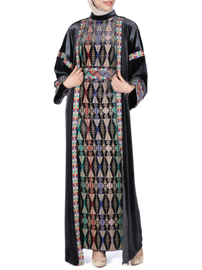 Bisht Of Yafa - High Quality Embroidered Palestinian style Bisht/Kaftan