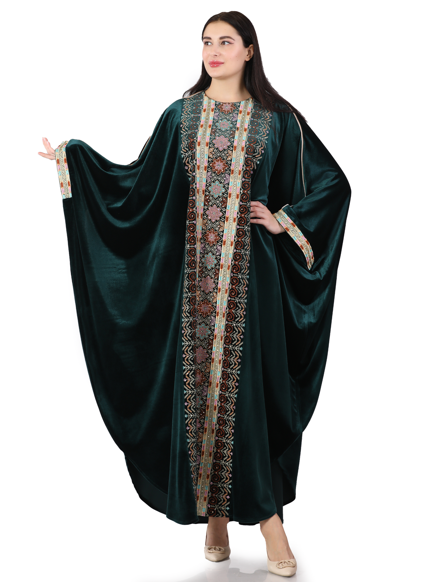 Bisht Of Beit Jala - (Free Size) High Quality Embroidered Palestinian style Bisht