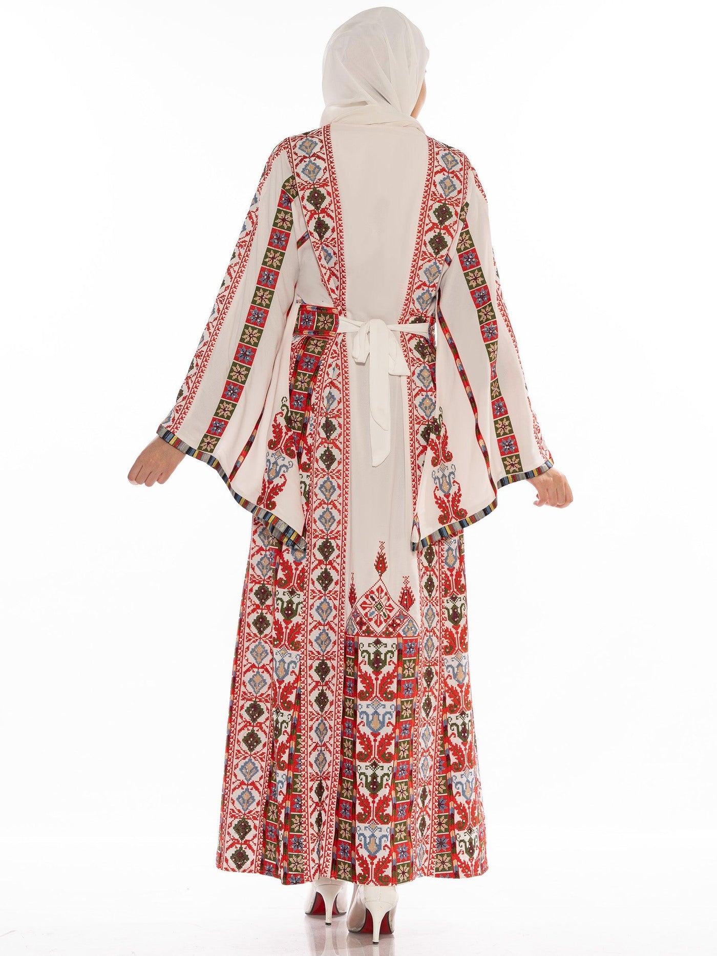 Thobe of Traditions 2 -  Embroidered Palestinian Thobe - JPK Traditions