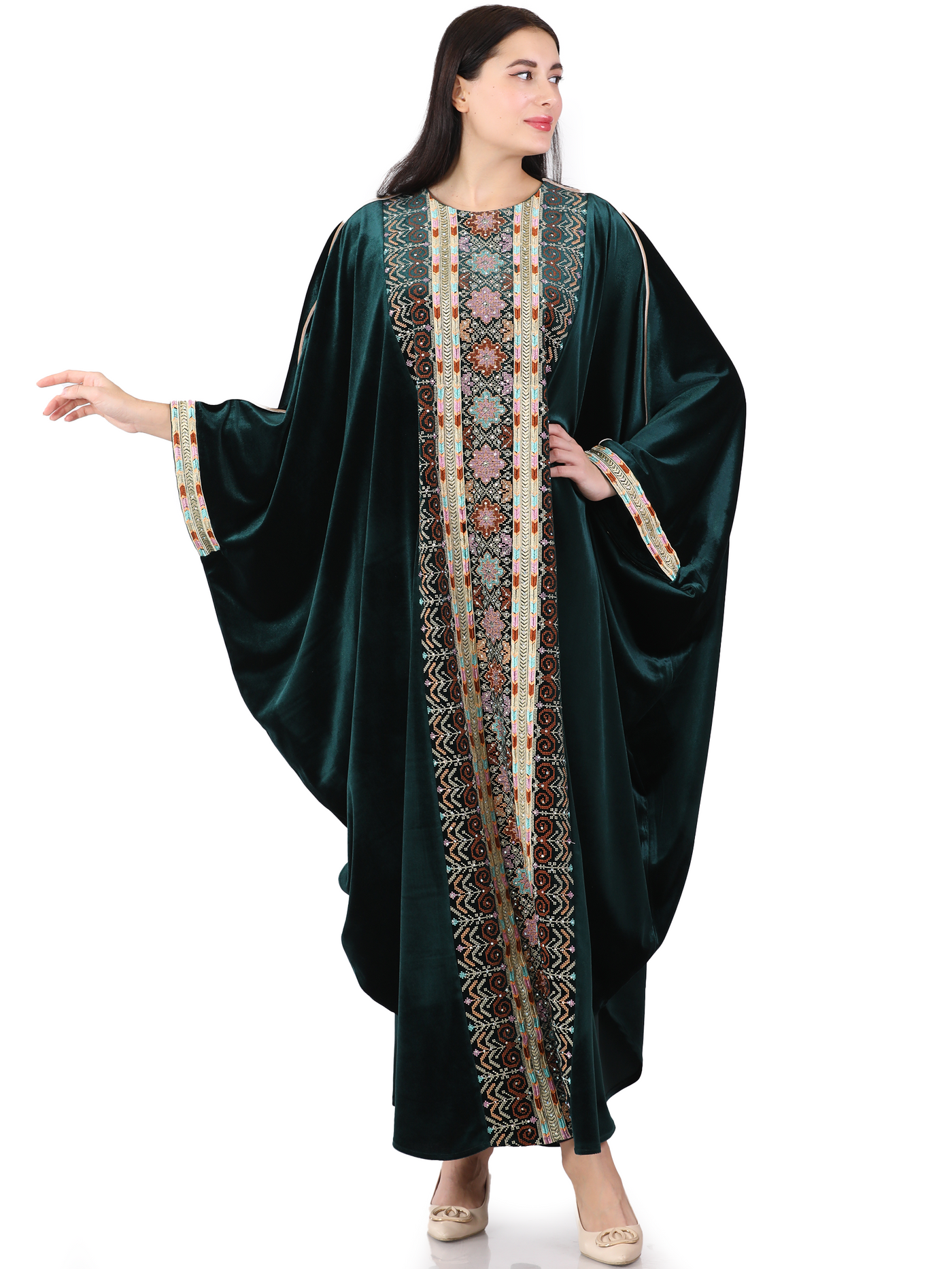Bisht Of Beit Jala - (Free Size) High Quality Embroidered Palestinian style Bisht