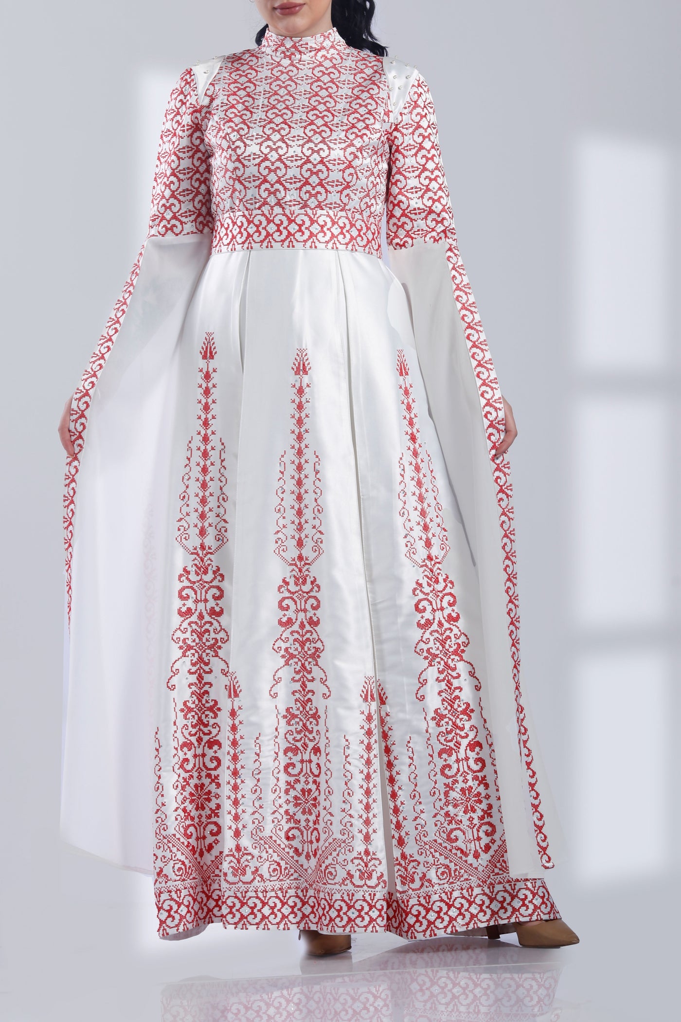 Butterfly 2 - Traditional Palestinian Embroidered Dress